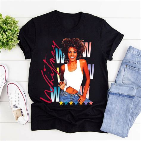 whitney houston t shirt|whitney houston shirt forever.